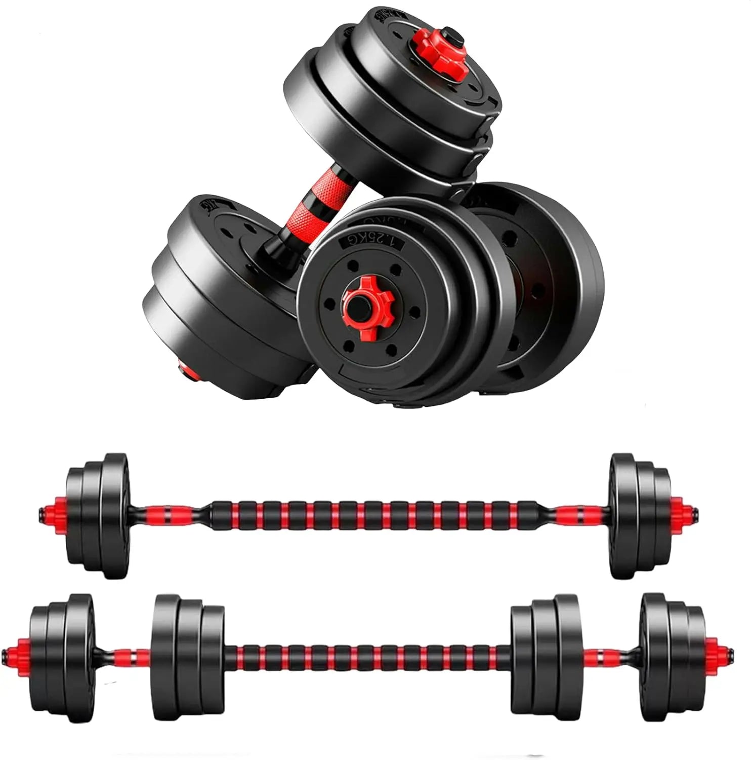 44lbs Adjustable Dumbbell Set