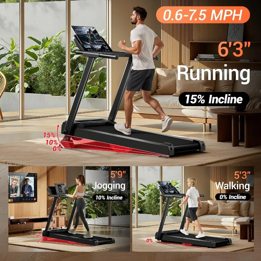 High Performance Folding Treadmill for Home Use