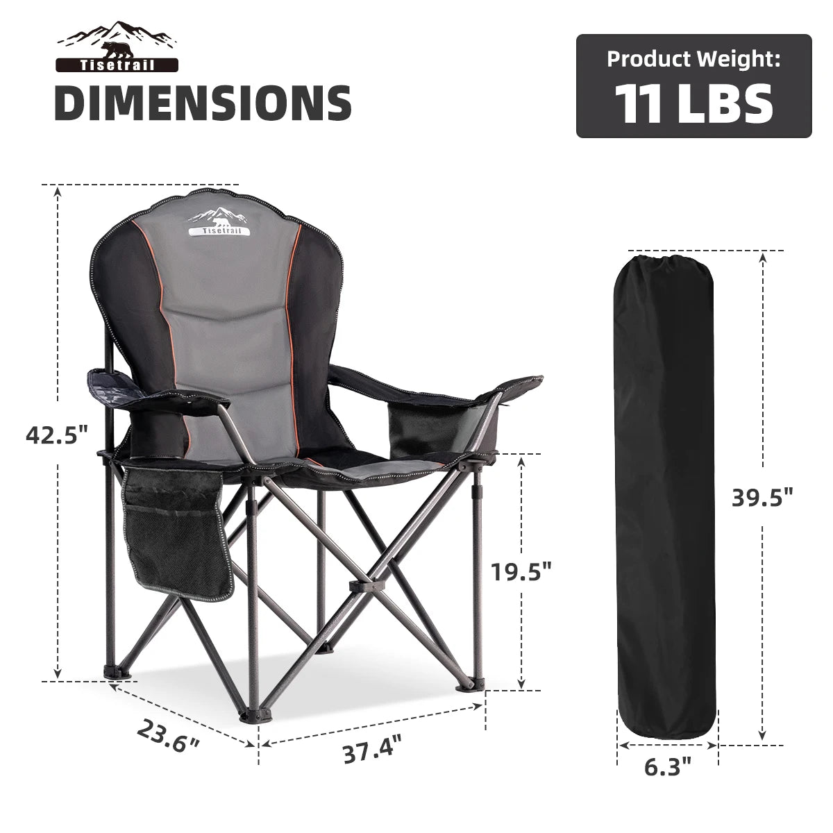 Oversized Folding Chair