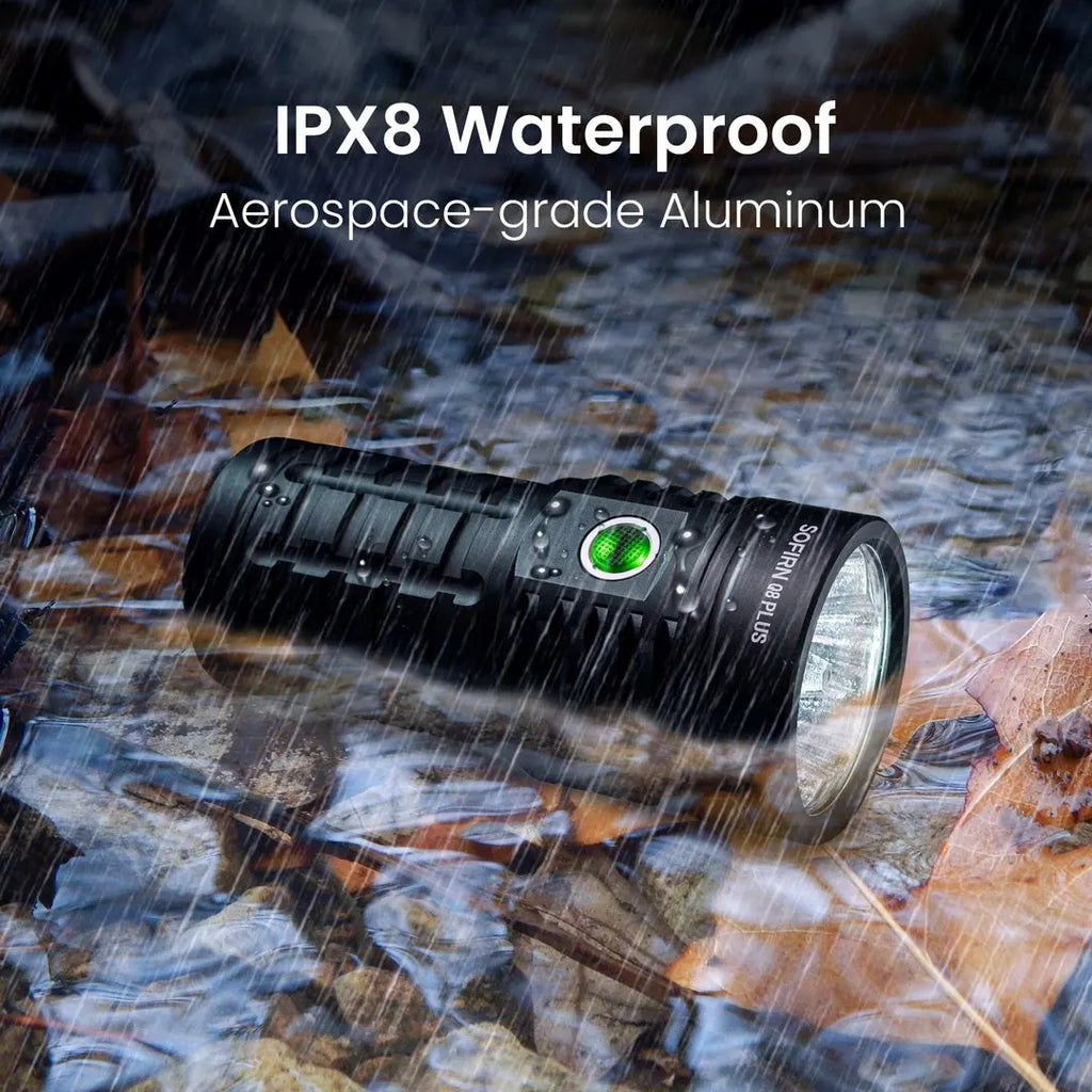 Powerful LED Rechargeable Flashlight
