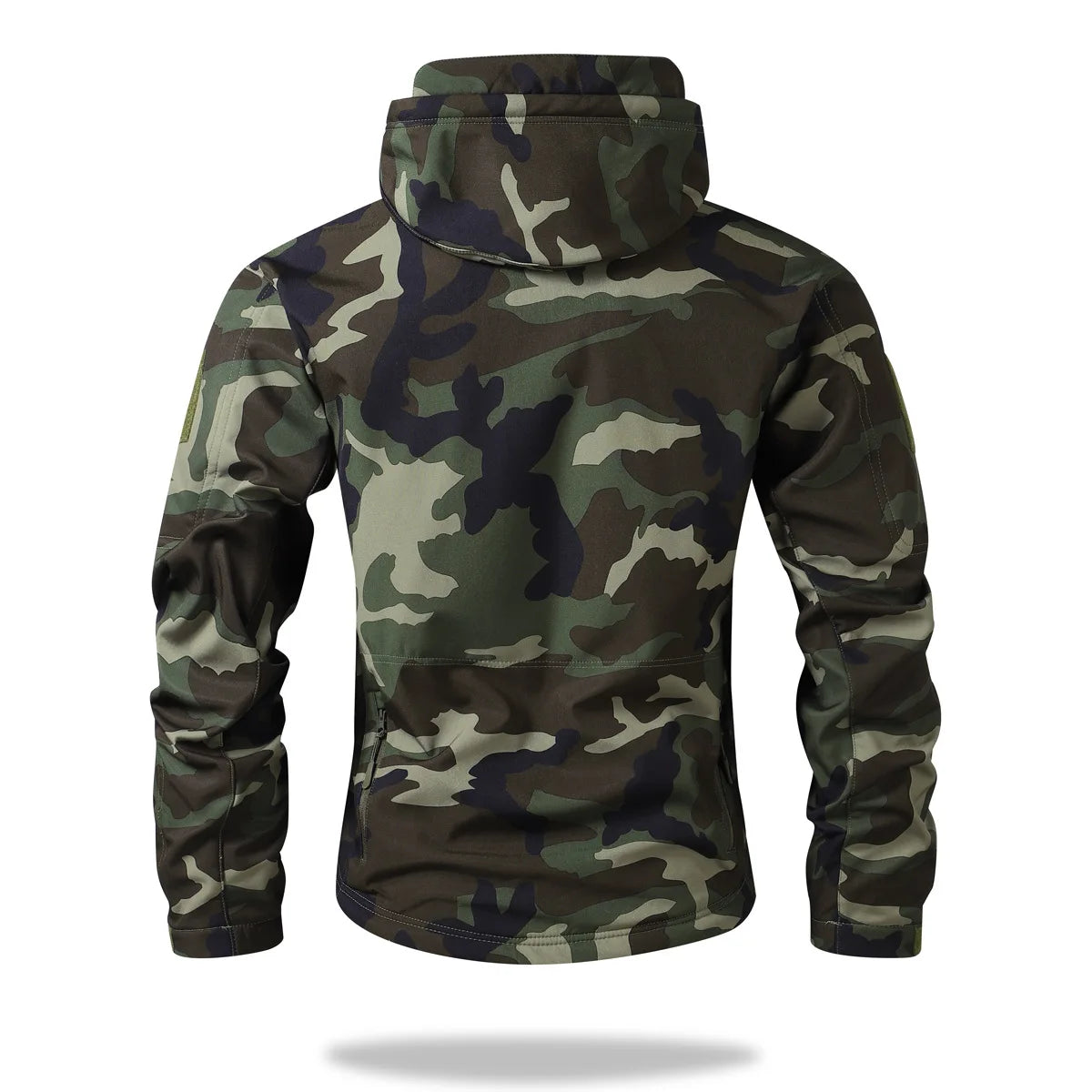 Camouflage Fleece Lined Soft Shell Jacket