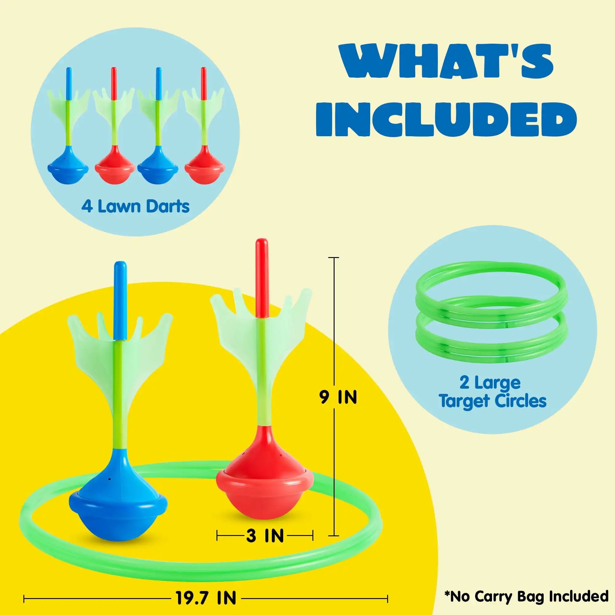 Glow in The Dark Lawn Darts