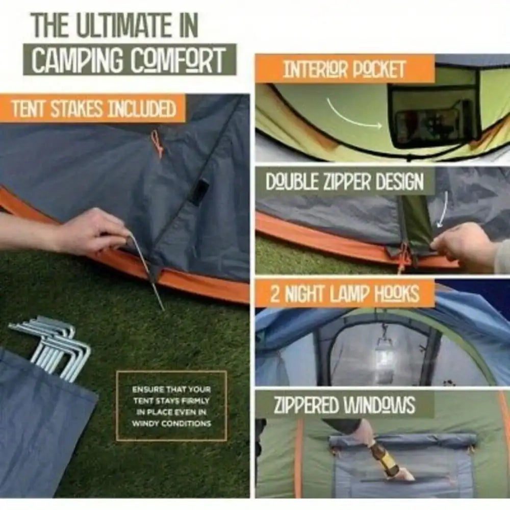 4-Person Pop Up Tent