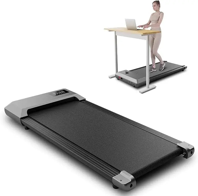 2-in-1 Home/Office 2.5 HP Walking Treadmill.