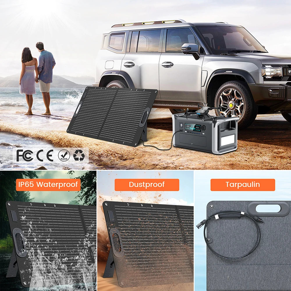 Flexible 100W Solar Panel