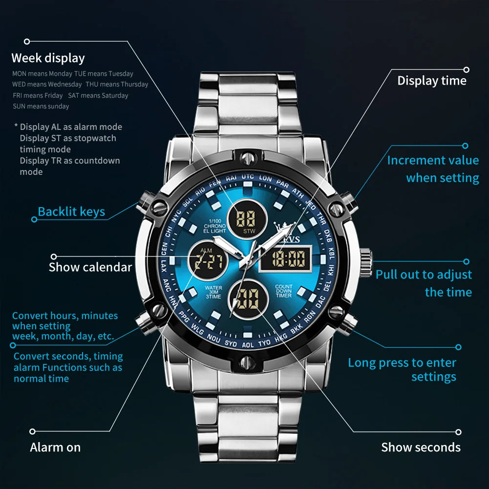 OLEVS Men's Watch