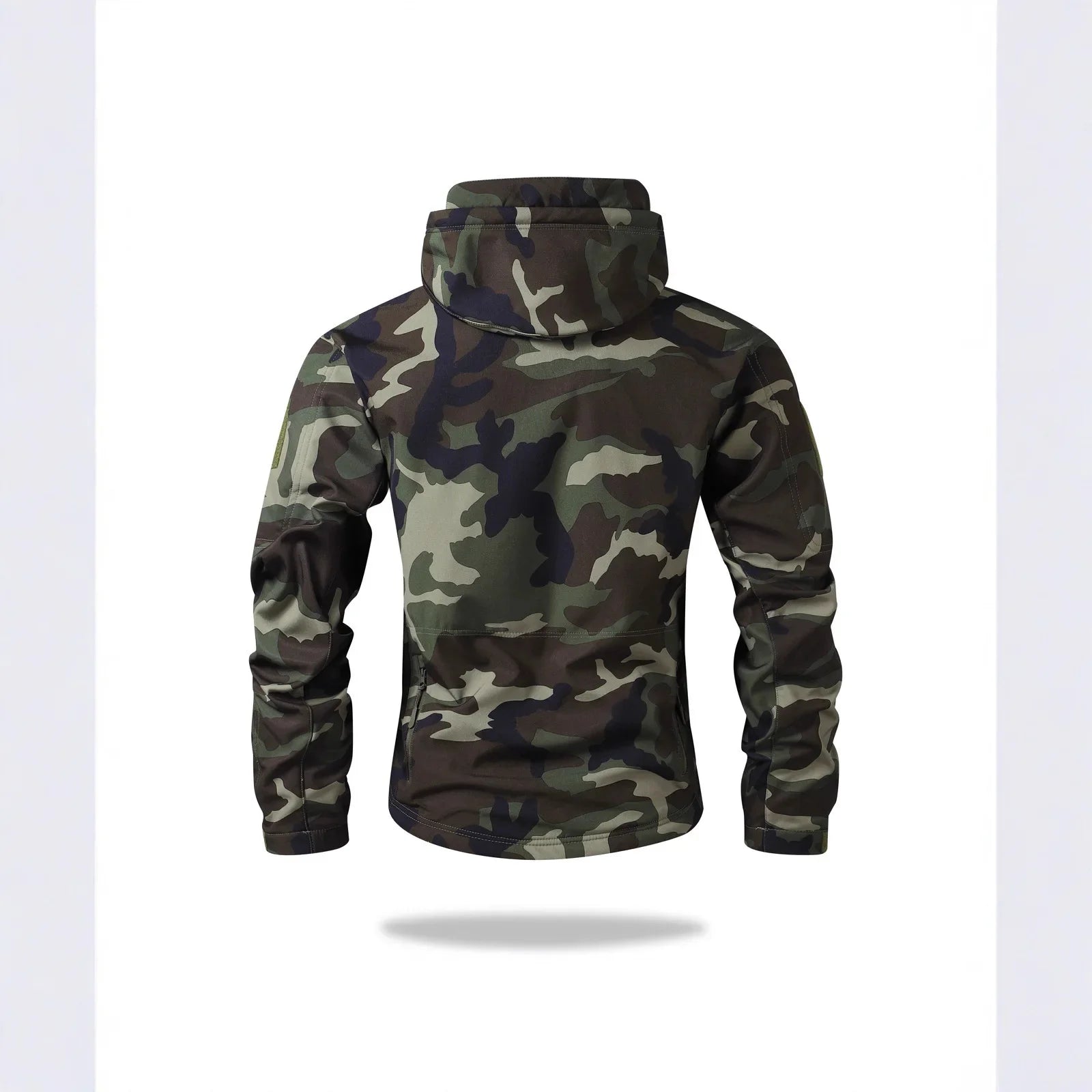 Camouflage Fleece Lined Soft Shell Jacket