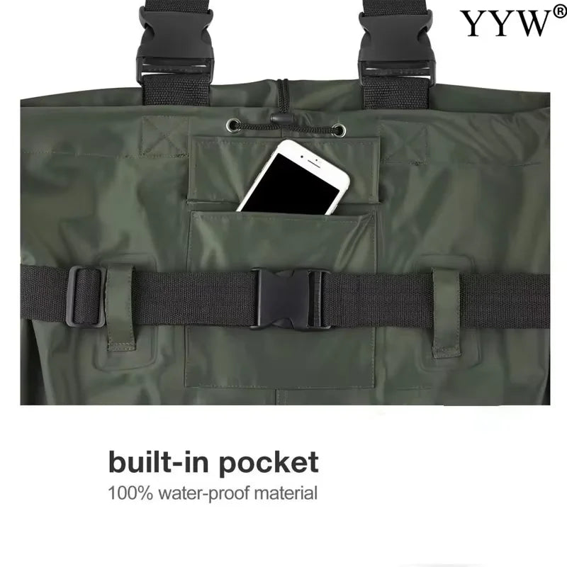 Waterproof Fishing Waders with Boots