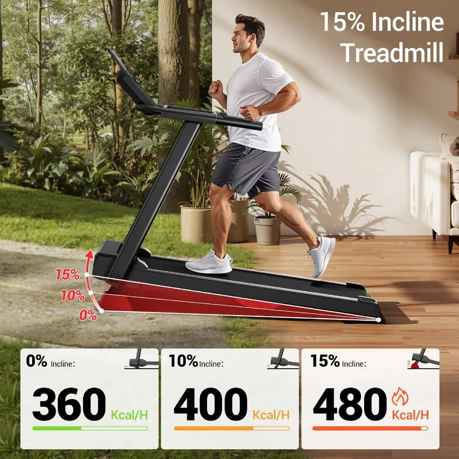 High Performance Folding Treadmill for Home Use