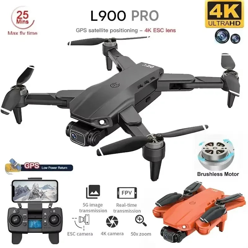 4K Professional HD Dual Camera Drone