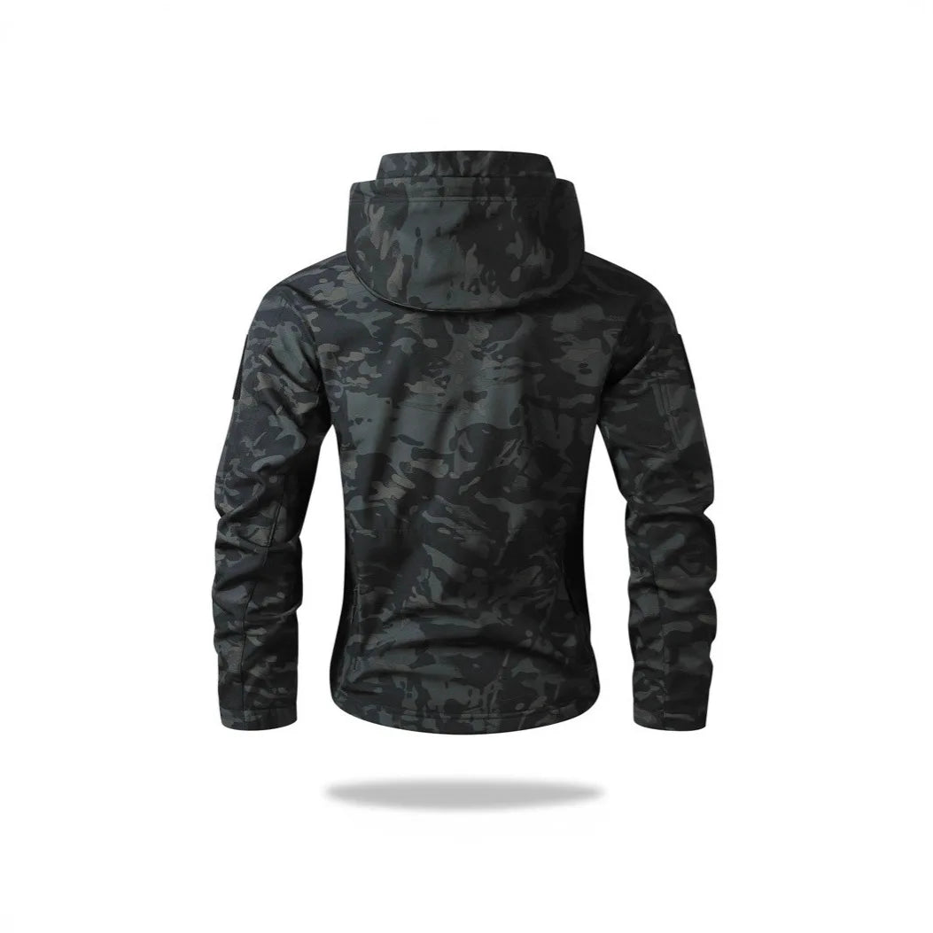 Camouflage Fleece Lined Soft Shell Jacket