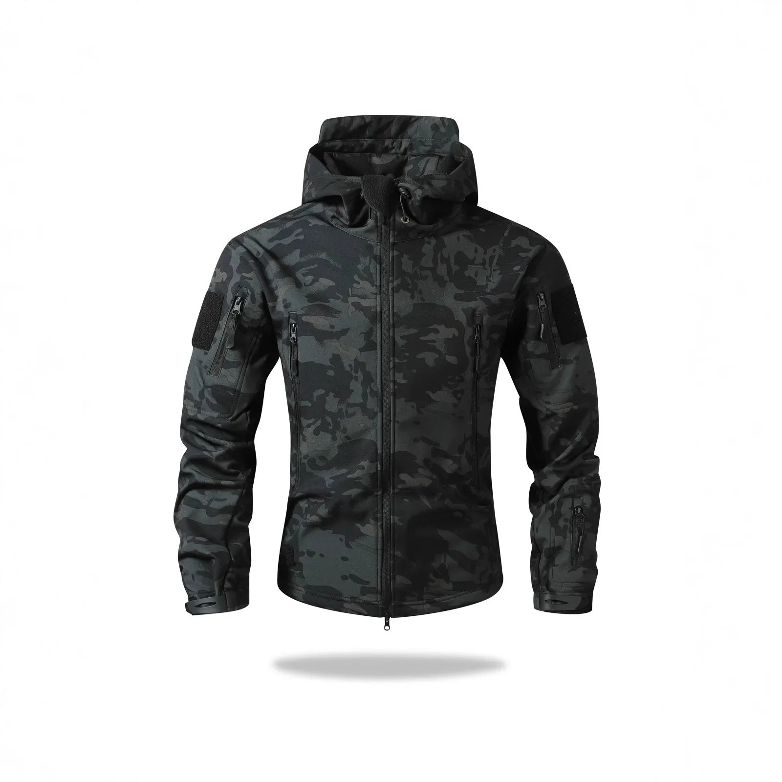 Camouflage Fleece Lined Soft Shell Jacket