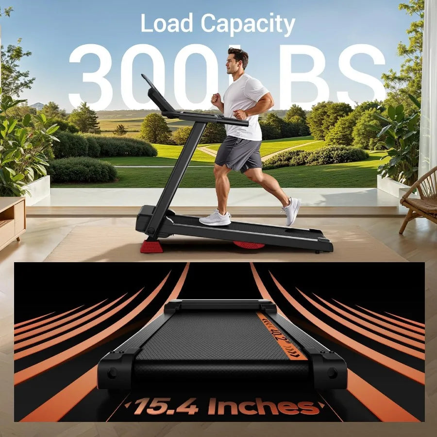High Performance Folding Treadmill for Home Use