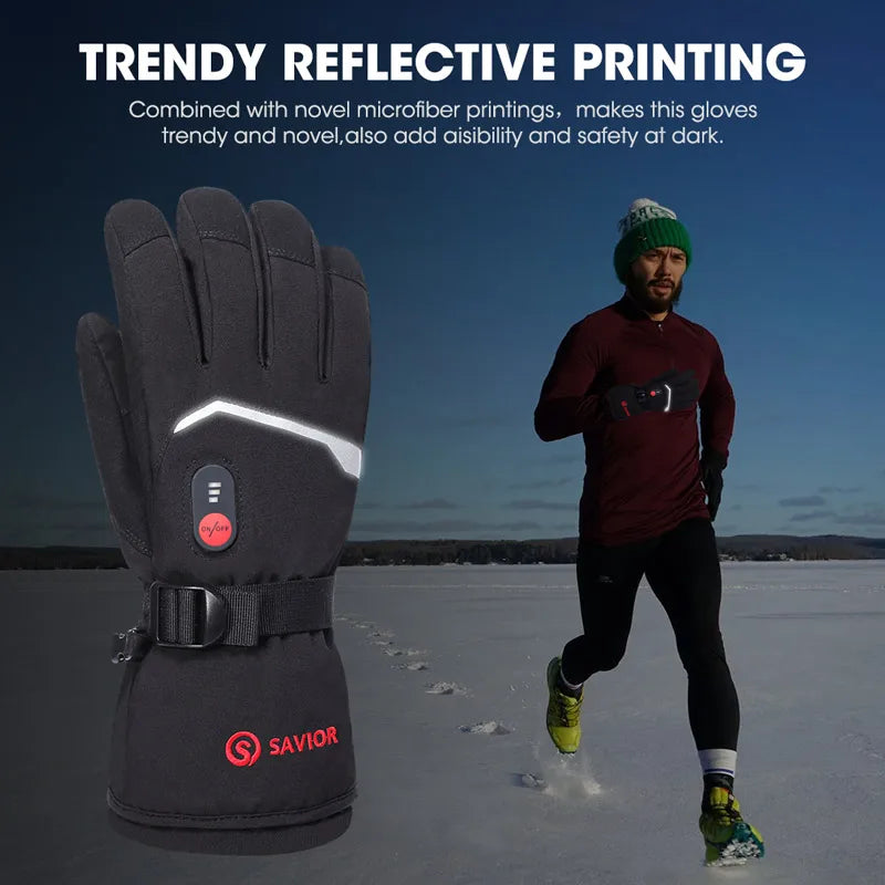 Heated Rechargeable Winter Gloves